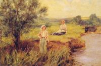 Henry John Yeend King - The Rush Gatherers